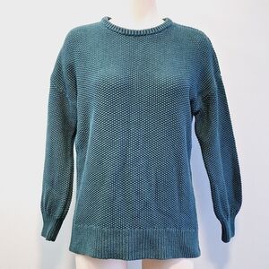 2️⃣9️⃣/4️⃣ Old Navy cotton sweater in emerald color